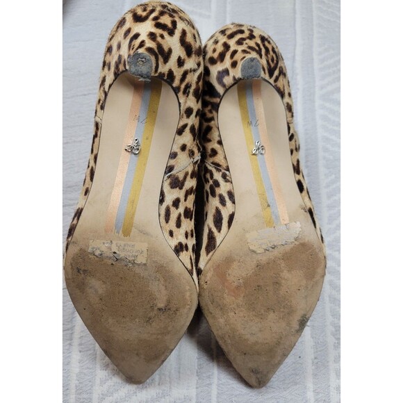 Sam Edelman “Kinzey” Leopard Calf Hair Ankle Boots – Women’s Size 7 - Picture 4 of 8